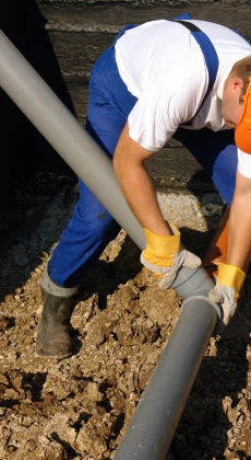 Main sewer line services